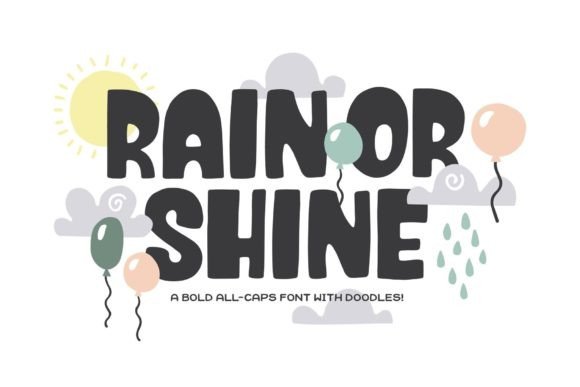 A Playful All-Caps Font That Brings Handmade Products to Life