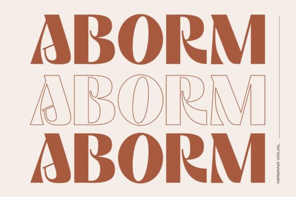 Aborm Display Font: Modern Typography for Campaign Clarity