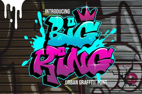 Big King: A Bold Display Font for Handmade Brands