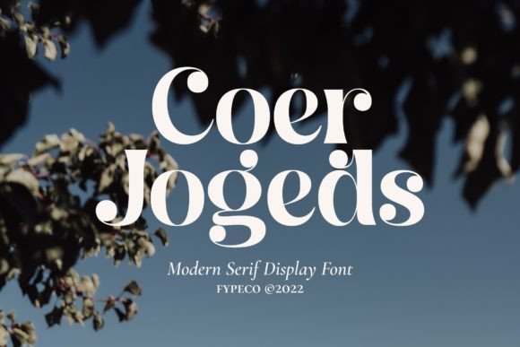 Coer Jogeds Font: A Versatile Serif Display for Web Design