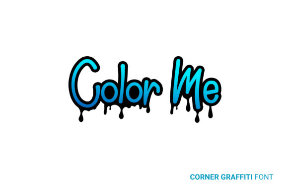Finding the Right Edge with the Corner Graffiti Font