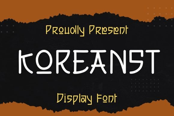 Koreanst Font: A Modern Display Typeface for Brand Builders