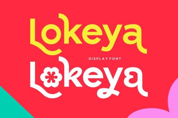 Lokeya: A Natural Display Font for Editorial Design