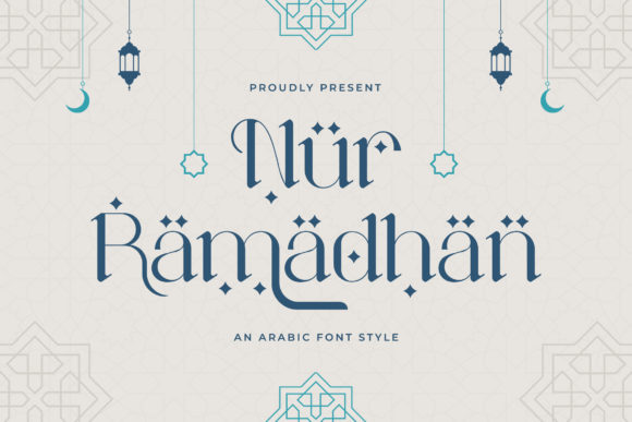 Nur Ramadhan: A Display Font That Stops the Scroll