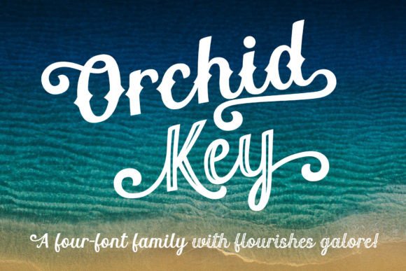 Orchid Key: The Display Font for Scroll-Stopping Campaigns