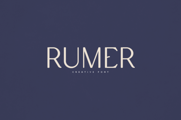 Rumer: An Elegant Display Font for Web Designers