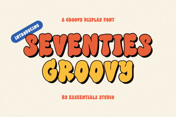 Seventies Groovy: A Retro Display Font With Real Soul