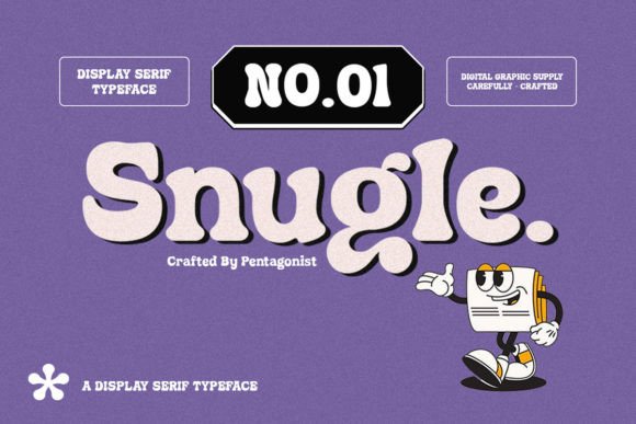 Snugle: A Display Font With Gentle Confidence